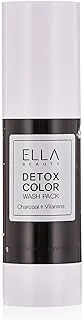 Ella Beauty Detoxifying Face Wash Infused With Charcoal & Vitamins. Deep Cleansing & Rejuvinating. Made In Korea. 30ml