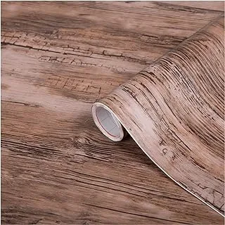 D-C-Fix 346-0478 Decorative Self-Adhesive Film, Rustic Wood, 17