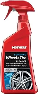 MOTHERS FOAMING WHEEL & TIRE CLEANER (24 OZ)