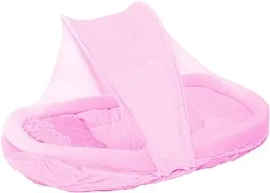 Star Babies Portable Baby Bed With Mosquito Net, Pink