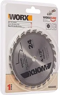 Worx Wa5085 24T Tct Blade, 4 1/2