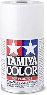 Tamiya Pure White Lacquer Spray Paint, 3 Oz, Ts-26-Tam85026