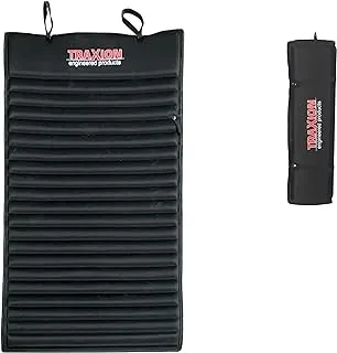 Traxion 1-500 VersaMat Roll-Up High Density Foam Utility Mat, Black