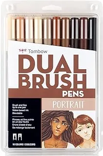 Tombow ABT DUAL BRSH SET 10/PORTRAIT