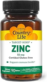 Country Life Zinc 50 Mg Tablets 90'S