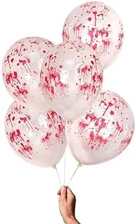 Ginger Ray Blood Print Balloons 5-Pieces