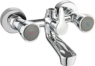 Hesanit Classic Two Handle Bath Mixer - Chrome