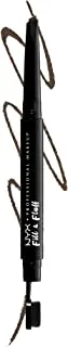 NYX PROFESSIONAL MAKEUP Fill & Fluff Eyebrow Pomade Pencil, Ash Brown 05