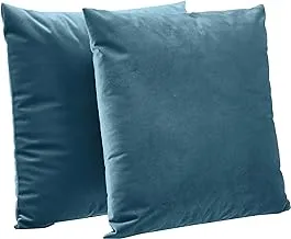 Amazon Basics 2-Pack Velvet Fleece Decorative Throw Pillows - 18