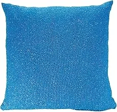 Ibed Home Decorative Cushion 500 grams Size 45*45 cm, Dsb- 41 Blue, Poly Viscose Material