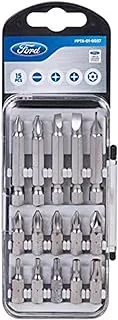 Ford Tools S2 Screwdriving Bits Set, 25 Mm, Fpta-01-0037, 15 Pieces