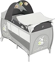 Cam Daily PlUS Lightweight Travel Cot (0-36 Months) - Grey