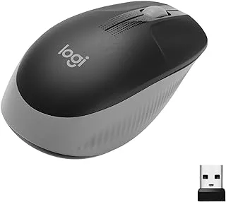 Logitech M191 Full-size wireless mouse - MID GREY - 2.4GHZ - EMEA - M191