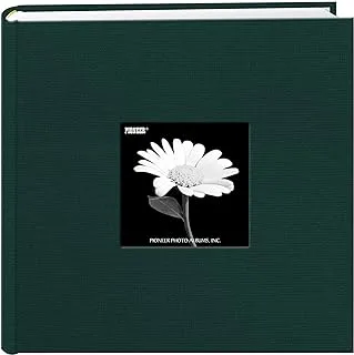 Fabric Frame Cover Photo Album 200 Pockets Hold 4x6 Photos, Majestic Teal