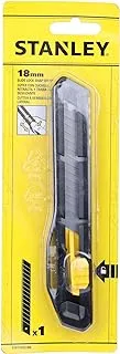 Stanley Stht10323-800 Plastic Slide Lock Snap Off Knife (Black)