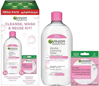 GarnierSkinActive Cleanse, Wash, & Re-use Kit - Mega Size