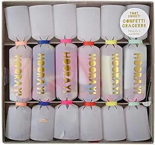 Meri Toot Sweet Confetti Crackers 6 Pieces