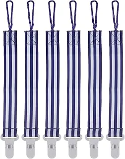 Pixie Holder Navy Stripe Print, Pack of 6