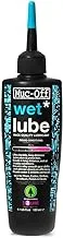 Muc Off Wet Chain Lube, 120 Milliliters - Biodegradable Bike Chain Lubricant, Suitable for All Types of Bike - Formulated for Wet Weather Conditions