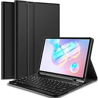 ELTD Keyboard Case for Samsung Galaxy Tab S6 10.5 (QWERTY), Slim Case with Detachable Wireless Keyboard for Samsung Galaxy Tab S6 SM-T860/SM-T865 10.5 Inches, USB