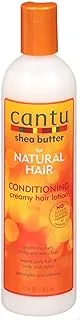 Cantu Natural Hair Condition Creamy Hair Lotion 12 Ounce (354ml) (2 Pack)