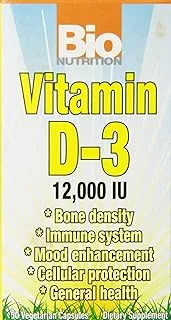 Bio Nutrition D3 12000 Iu Capsules, 50 Count