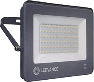 Ledvance Eco Led Flood Floodlight 70W Car Park/Security/Architectural Light Weight Slim Design Ip65 Water Resistance Day 5950Lm 6500K, Ledv-Eco-Fl-70W-Dl