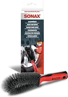 SONAX Wheel Brush (1 Piece) for Removing Stubborn and Hard-to-Reach Dirt from Steel and Alloy Wheels, Item No. 04179000