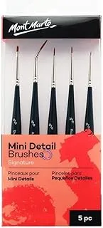 Mont Marte Mont Marte, MINI DETAIL brushes Signature, 5PCS, BMHS0033