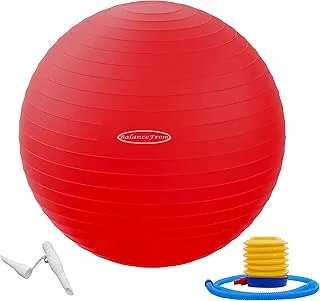 BalanceFrom Anti-Burst and Slip Resistant Exercise Ball Yoga Ball Fitness Ball Birthing Ball with Quick Pump, 2,000-Pound Capacity