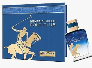 Beverly Hills Polo Club TROPHY Gift Set Pour Femme Eau De Parfum 100ml + Leather Belt