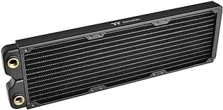 Thermaltake Pacific C360 Radiator Diy Liquid Cooling System - 27Mm Thick, High-Density Copper Fins, Single-Row Copper Tubes