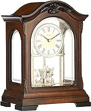 Bulova B1845 Durant Chiming Clock, Walnut, One Size