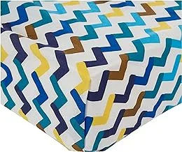 Swayam Sparkle Collection - Queen Fitted Dbs 1 Fitted Sheet -1246 - Multi Color