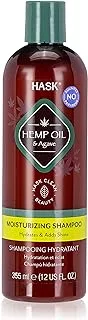 Hask Hemp Oil & Agave Moisturizing Shampoo, 355Ml