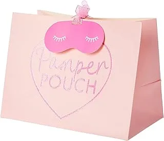 Ginger Ray Pink Glitter Pouch Pamper Party Bag 5-Pieces