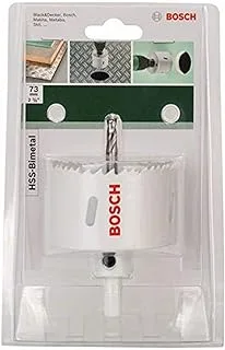 Bosch 2609255616 Hss Bi-Metal Holesaw With Diameter 73Mm