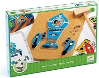 Djeco Tap Tap Game Space Hammer Art Set, Dj06642, Hammer Set