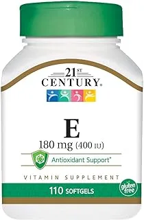 21st Century E-400 Iu Vitamine Softgels - 110 Capsules