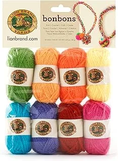 Lion Brand Yarn Lion Brand Bonbons 680 Crayons