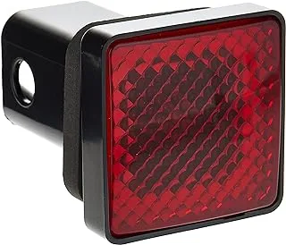 Bully CR-007 Black Finish ABS Plastic Universal Fit Truck LED Brake Light Hitch Cover Fits 2