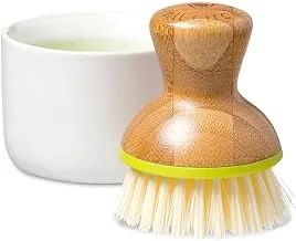 Full Circle Bubble Up Bamboo Dish Brush + Dispenser Fc12114W