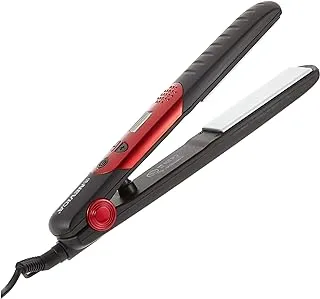 Nevica Nv-027 Hs, Ceramic Hair Straightener, Red/Black, Small (Pack Of 1)