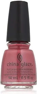 China Glaze Nail Lacquer With Hardeners - 14 Ml, Fifth Avenue - Brown