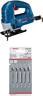 Bosch Gst 8000 E 710W Jigsaw Plus Wood Blade Set