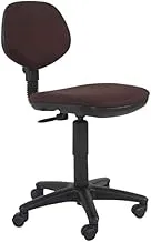 Mahmayi Sandra 1210 Versatile Task Chair for Comfortable and Productive Seating in Any Setting - Adjustable Height and Smooth Mobility for Work Completion (Peat)