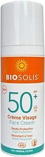 Biosolis Organic Face Cream Spf 50+ - 50Ml