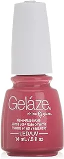 Gelaze Rich And FamoUS Gel And Base Nail Polish 14 Ml, Pink