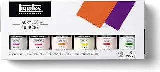 Liquitex ACRY GOU SET 6X59ML FLUOESCENT