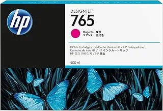 Hp (Hewlett Packard) Original F9J51A Hp 765 400-Ml Designjet Ink Cartridge, Magenta